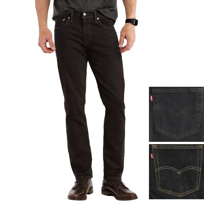 Levi's Men's 511 Slim Jeans, Low Rise Stretch Slim Fit Tapered