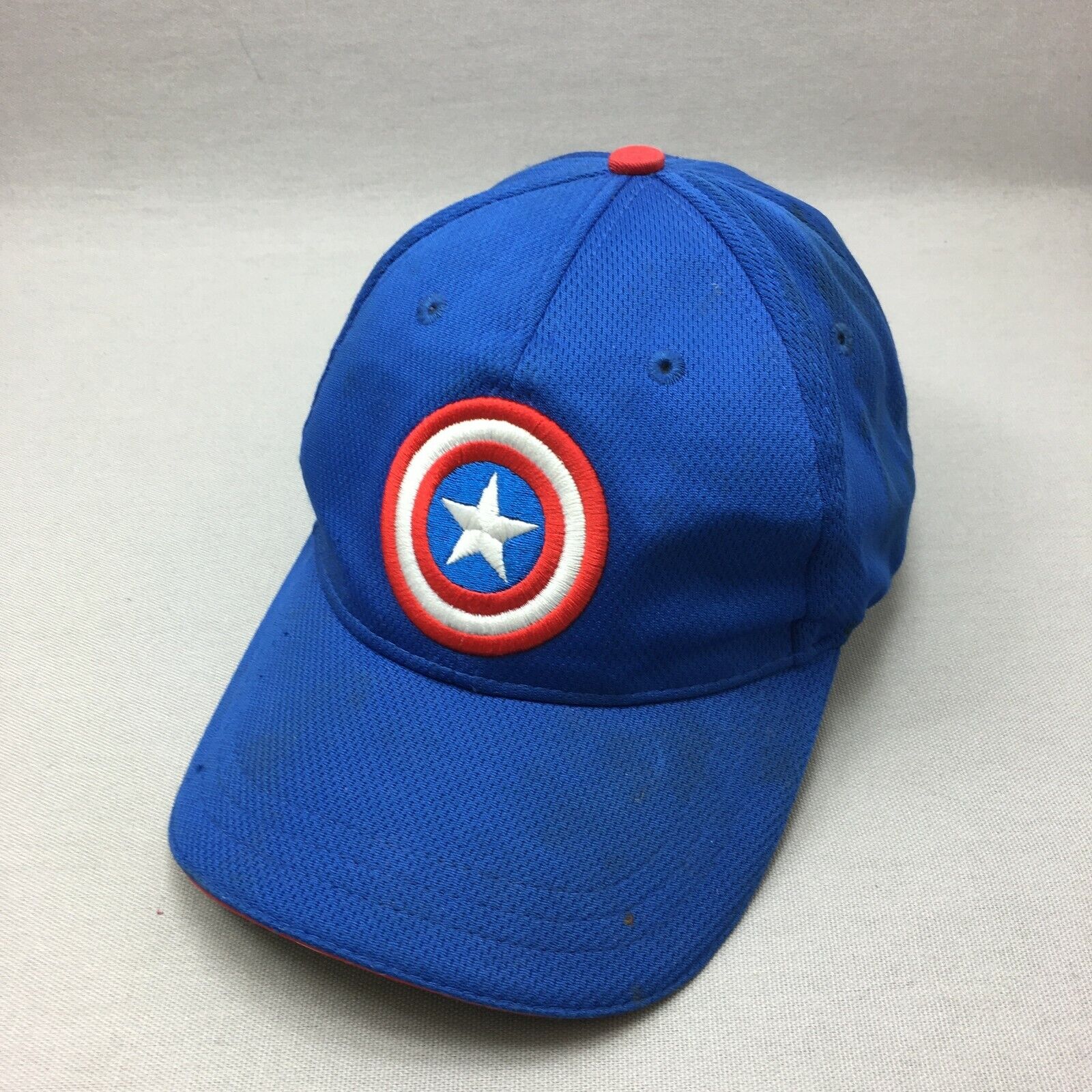 Captain America Hat Cap Snap Back Blue Avengers Boys Seasonal Wrap Introduction Los Angeles Mall Kids Youth