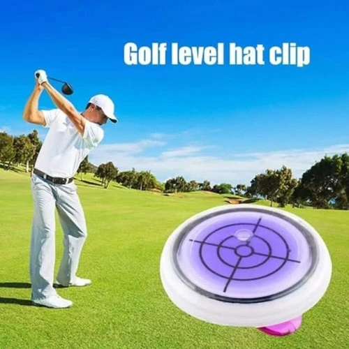 Golf Ball Marker Round Cap Clip Mark with Level Function, Golf Ball Marker New - Bild 4 von 14