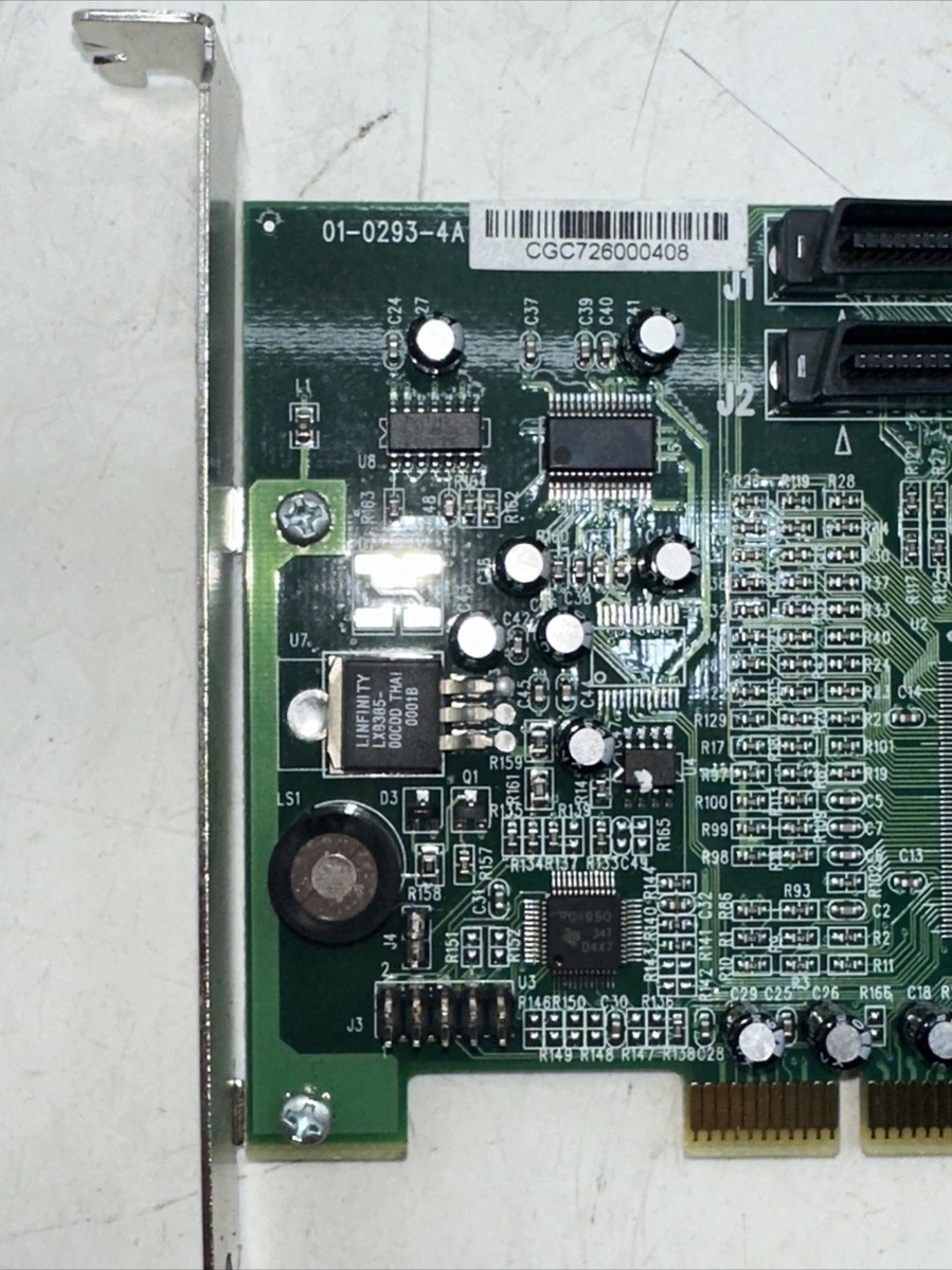 Actiontec PCI 01-0293-4A Dual SCSI DAT Controller Card 47-0045-109L