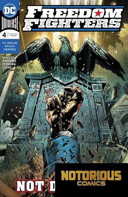 Freedom Fighters #4 DC Comics 1st Print EXCELSIOR BIN