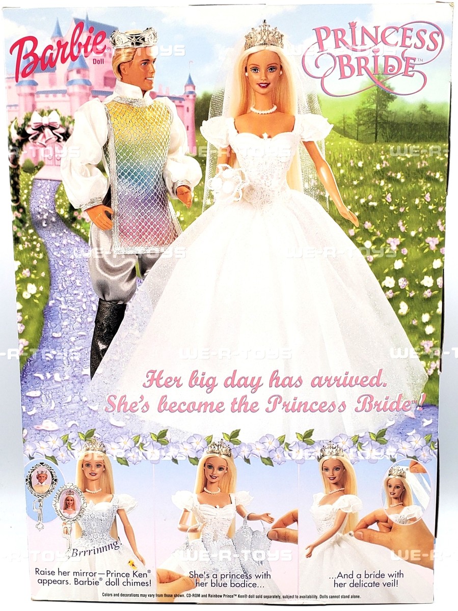 Wedding Dress Barbie Princess Bride Game Handmade Wedding Dress