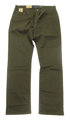 Polo by Ralph Lauren ワークパンツ オリーブグリーン　W36 Polo Ralph Lauren Men's Olive Green Varick Slim Straight Stretch