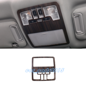 Peach Wood Grain Inner Door Handle Frame Cover Fit For Toyota Highlander 2015-19