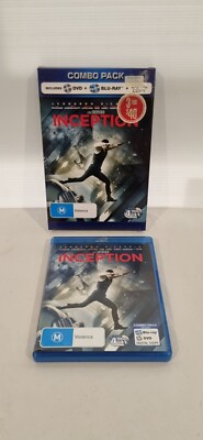 Inception - Blu Ray + DVD + Special Features Disc + Digital Disc BRAND NEW 