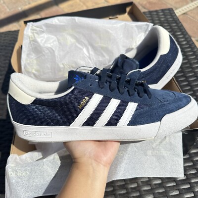 Adidas Nora Men\'s Skateboarding Shoes Collegiate Navy White IG5258 Adidas Men main image 2