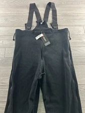 POLARTEC Classic 200 SYNTHETIC FLEECE BIBS OVERALLS LARGE - SHORT REGULAR NWT