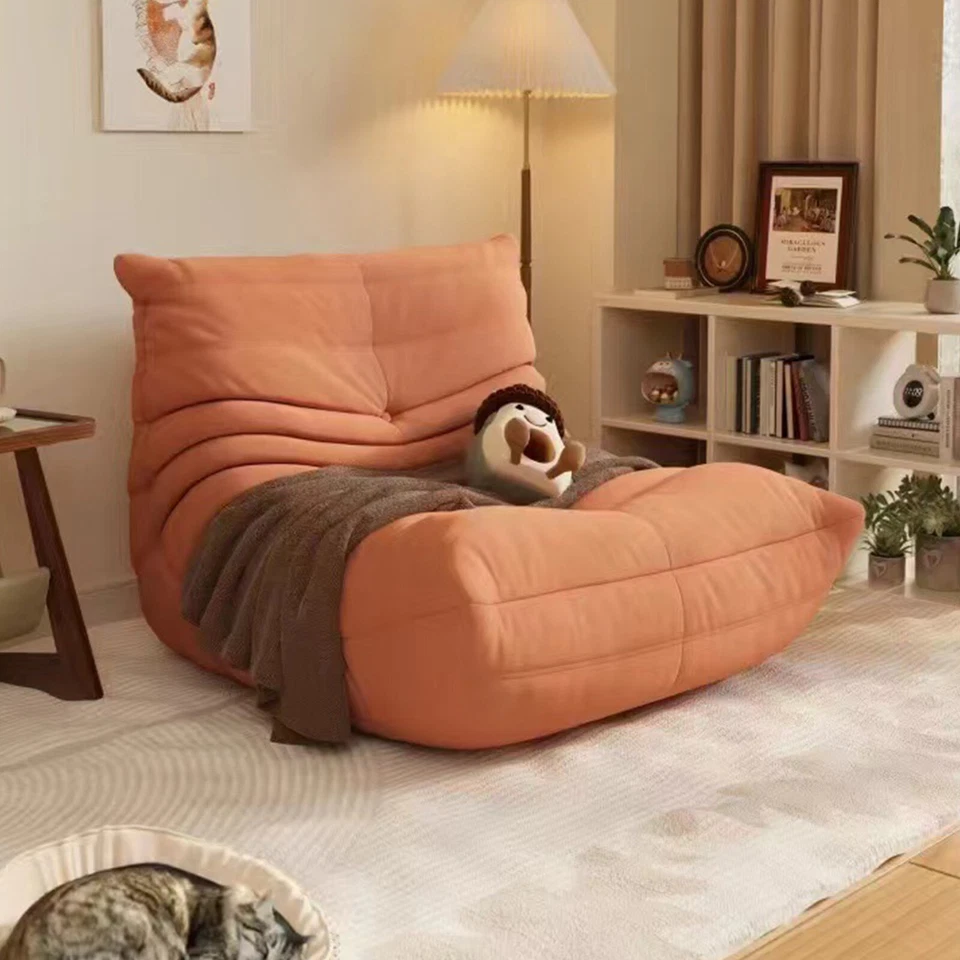 Sitzsack Sofa Bodensofa, Bodenstuhl mit Rückenlehne,Lazy Sofa, Lesesessel Bequem - Bild 2 von 4