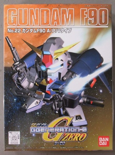 Bandai Senshi G Gene G Zero Gundam F90 A P V Type G22 Ebay