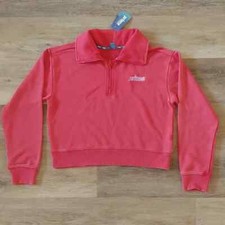 NWT Prince Pickleball Women's Crop Pullover Sweatshirt Red Size M