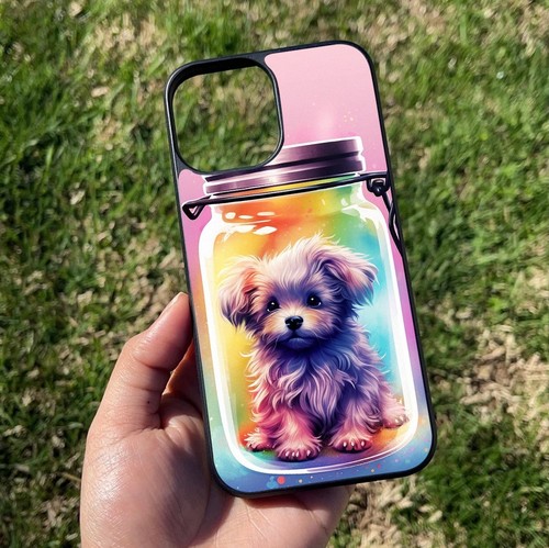 For Samsung A15 A16 S23 S24 S25 Ultra FE Yorkshire Terrier Dog cartoon Hard Case - 第 7/25 張圖片