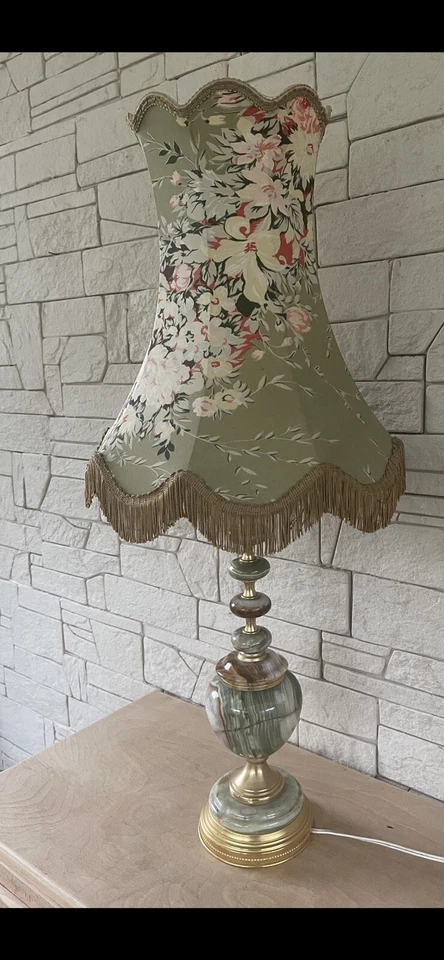 lampe pied onyx Année 60  - Photo 3/4