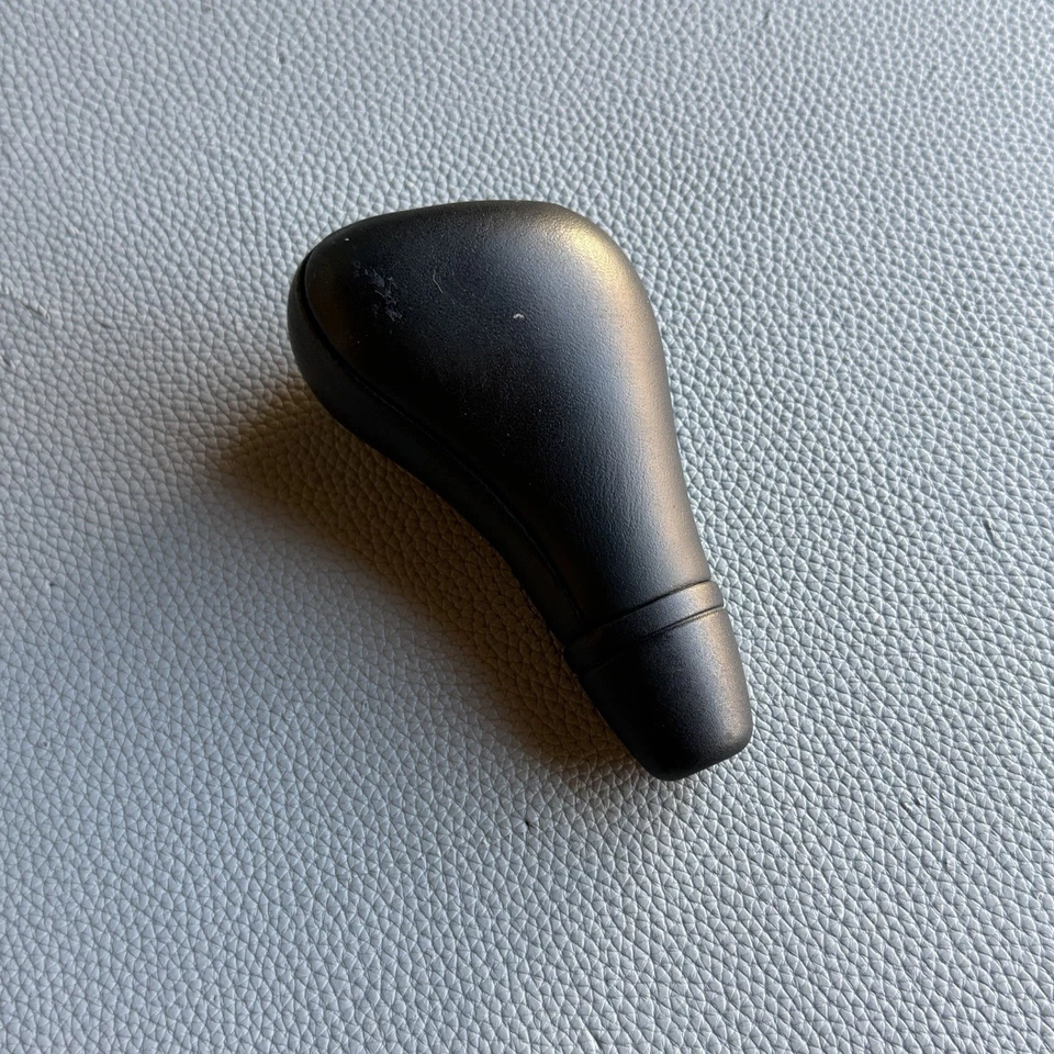 98-03 Mercedes W210 E320-E430 cuero negro perilla de cambio OEM Foto 3 de 4