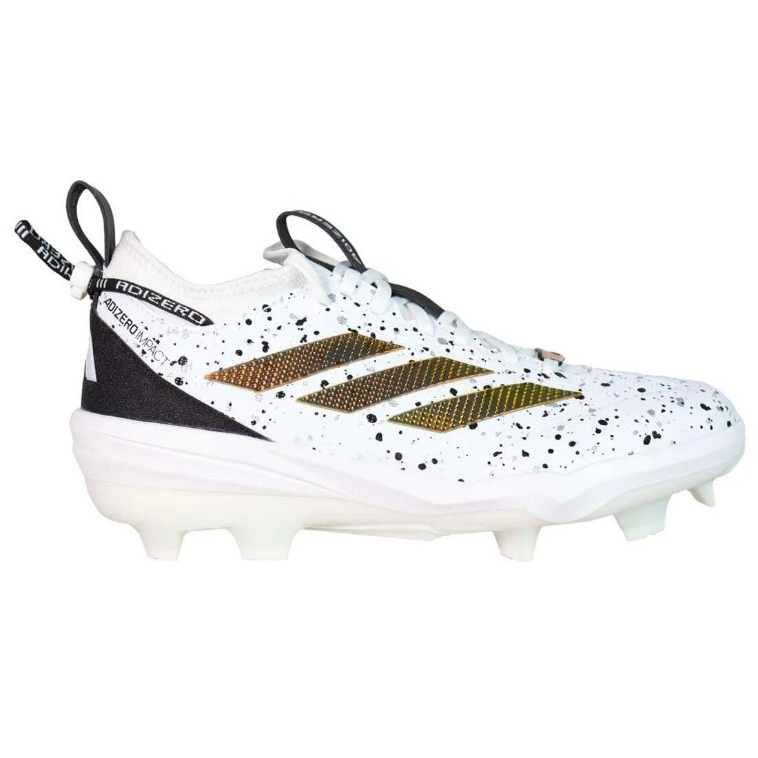 Scarpe da softball con tacchetti da baseball unisex traspiranti comode professionali con 13 scarpe da allenamento da competizione for giovani con unghie antiscivolo fisse ( Color : White black , Size