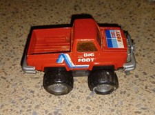Vintage WORKING Arco Red BIGFOOT PICKUP 4x4 Motorized Climber Works Great