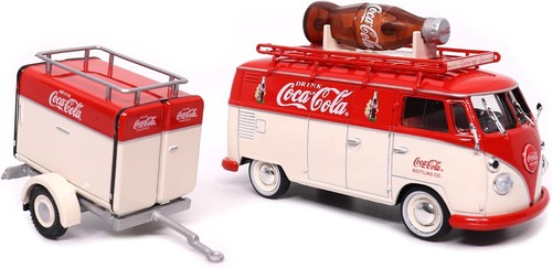 MOTOR CITY CLASSICS - Car with bottle on the roof and trailer - COCA-COLA - V... - Picture 6 of 6