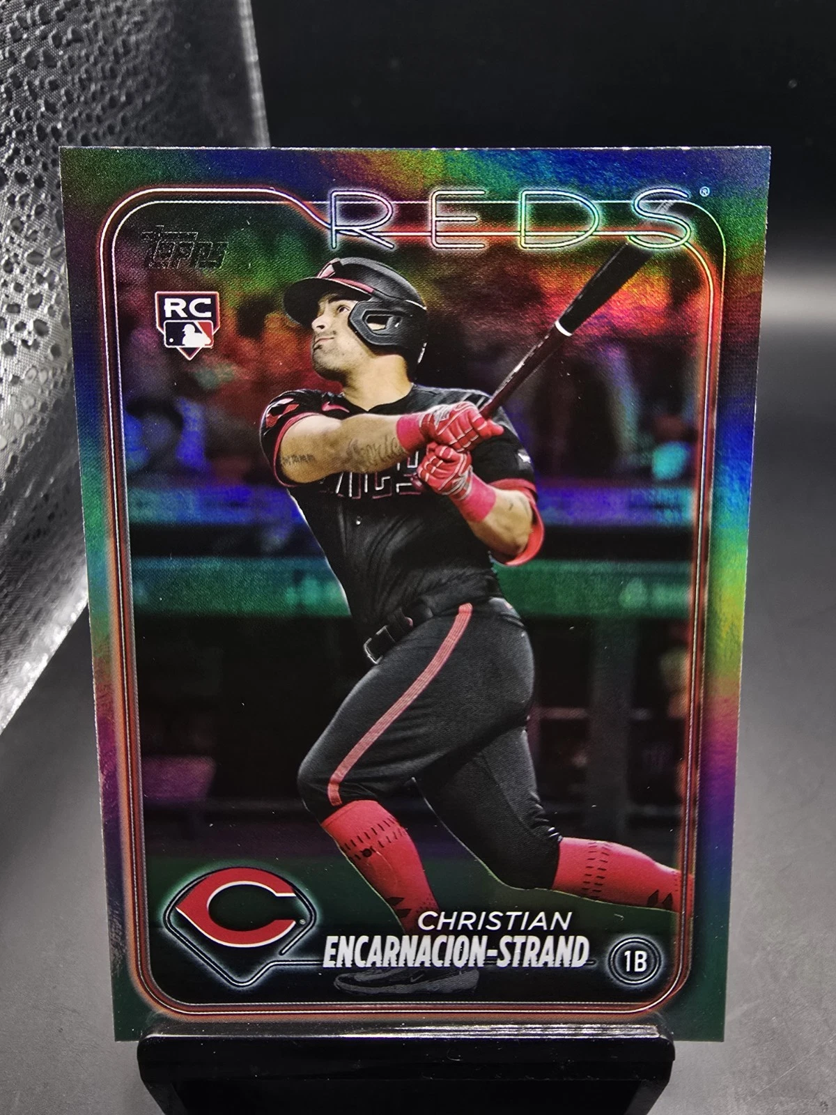 2024 Topps Christian Encarnacion-Strand #219 Rainbow Foil Rookie RC