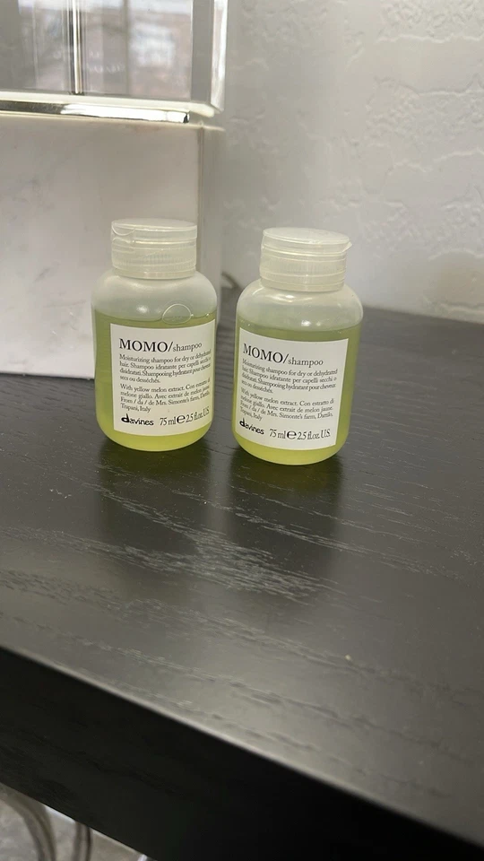 Lot Of 2-Davines MOMO Shampoo 2.5fl Oz & Conditioner .41oz Sample Moisturizing  - Image 3 of 3