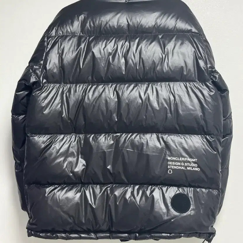 Moncler Hiroshi Fujiwara Puffer Jacket, Black, L-XL, Used thumbnail 6