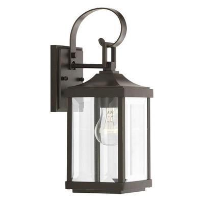 Gibbes Street Collection 1-Light Clear Beveled Glass New Traditional Outdoor ...