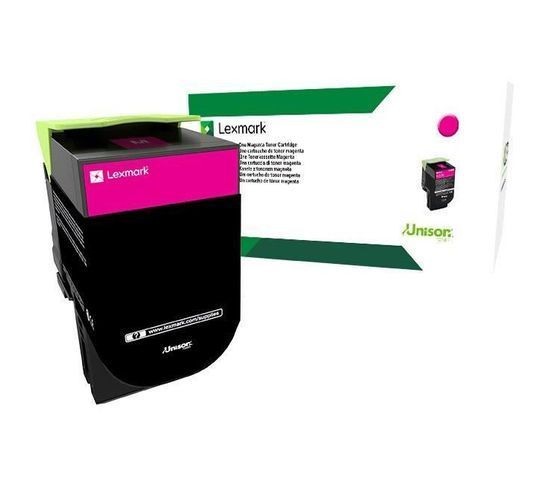 Toner C232HM0 Lexmark magenta anticrachement pour éviter les traces sur tirages MC2425