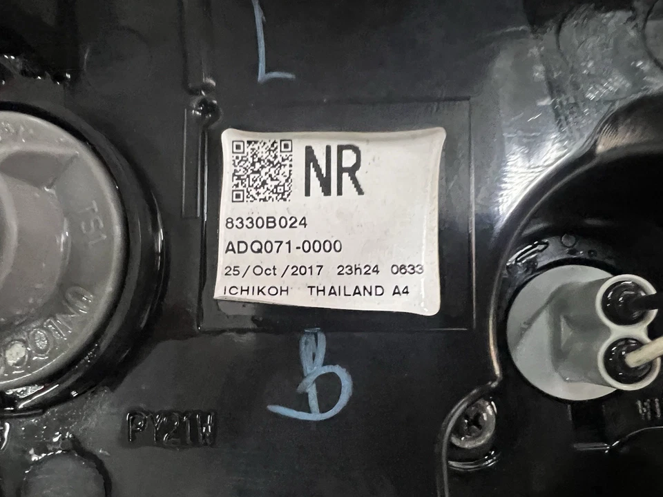 Оригинальный правый задний фонарь для Mitsubishi Mirage 2017–2019 годов выпуска ADQ071-0000 - Изображение 3 из 4