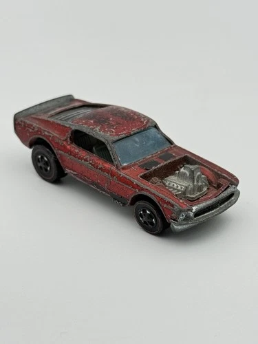 Vintage hot wheels redline mustang boss hoss HK base