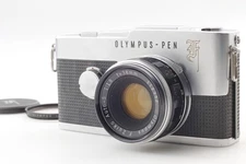 Tested [Exc+5] Olympus Pen F 35mm Half Frame Camera w/ 38mm F/1.8 From JAPAN