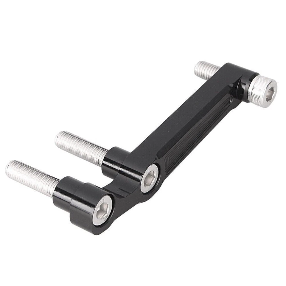 Soporte de montaje de amortiguador de dirección para Kawasaki Ninja 250R 2008 2009 2010 2011 12 Foto 2 de 4