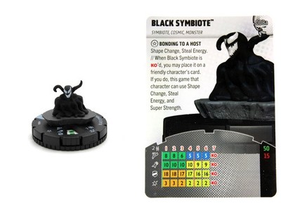 Heroclix - #008a Black Symbiote - Spider-Verse