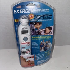 EXERGEN Comfort Scanner Temporal Thermometer Forehead Scan TAT-2000C NEW