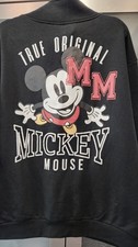 Mickey Mouse Women's Plus 3X Pullover Black Sweatshirt Long sleeve
