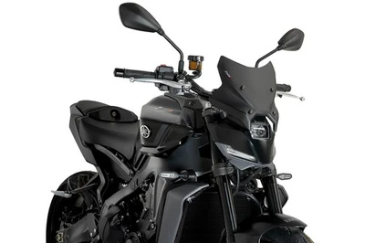 Puig New Generation Sport pour Yamaha MT-09 Y-AMT, MT-09, MT-09 SP Noir mat - Photo 1/3
