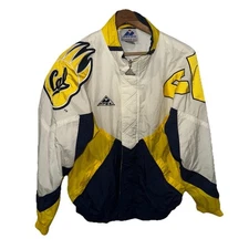 Vintage 90s Cal California Golden Bears Full Zip Jacket Apex One Medium Berkeley