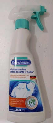 Dr Beckmann Deodorant Stain Remover -  250ml Bottle - Free Shipping