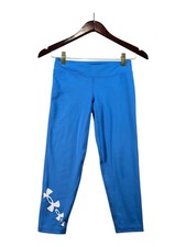 Under Armour Blue Leggings Girls Youth M / 10 A0011
