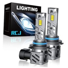 LED Fog Light Bulbs, 2025 Updated 35000LM 6000K with Fan, 9005/HB3 Cool White