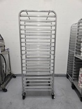 Full Height Mobile Sheet Pan Rack w/ (20) Full-Size Pan Cap.