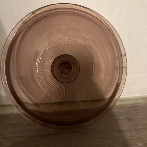 CRANBERRY Pyrex Replacement Lid V-2.5-C for 2.5L Corning Vision Pot - 10 In