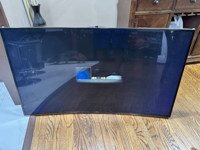 Samsung UN55HU9000 Curved 55-Inch 4K Ultra HD 120Hz 3D Smart LED TV Only No Stan