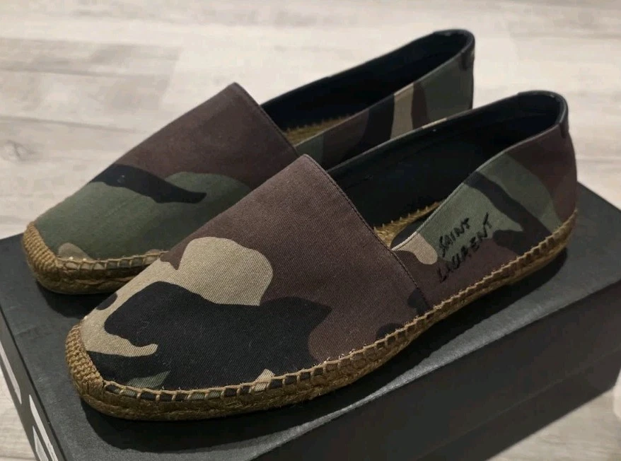 Saint Laurent — Saint Laurent Men's Espadrille Slip-On, Size 10US (43EUR)