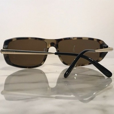 Cartier Havana Aspen Luxury Vintage Sunglasses! Cartier Aspen Vintage Gray Oval Sunglasses c1990s – Ladybag  main image 4
