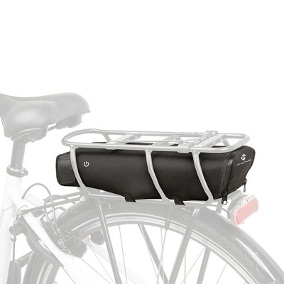 M-Wave E-Protect Carrier Rear Carrier Battery, Black
