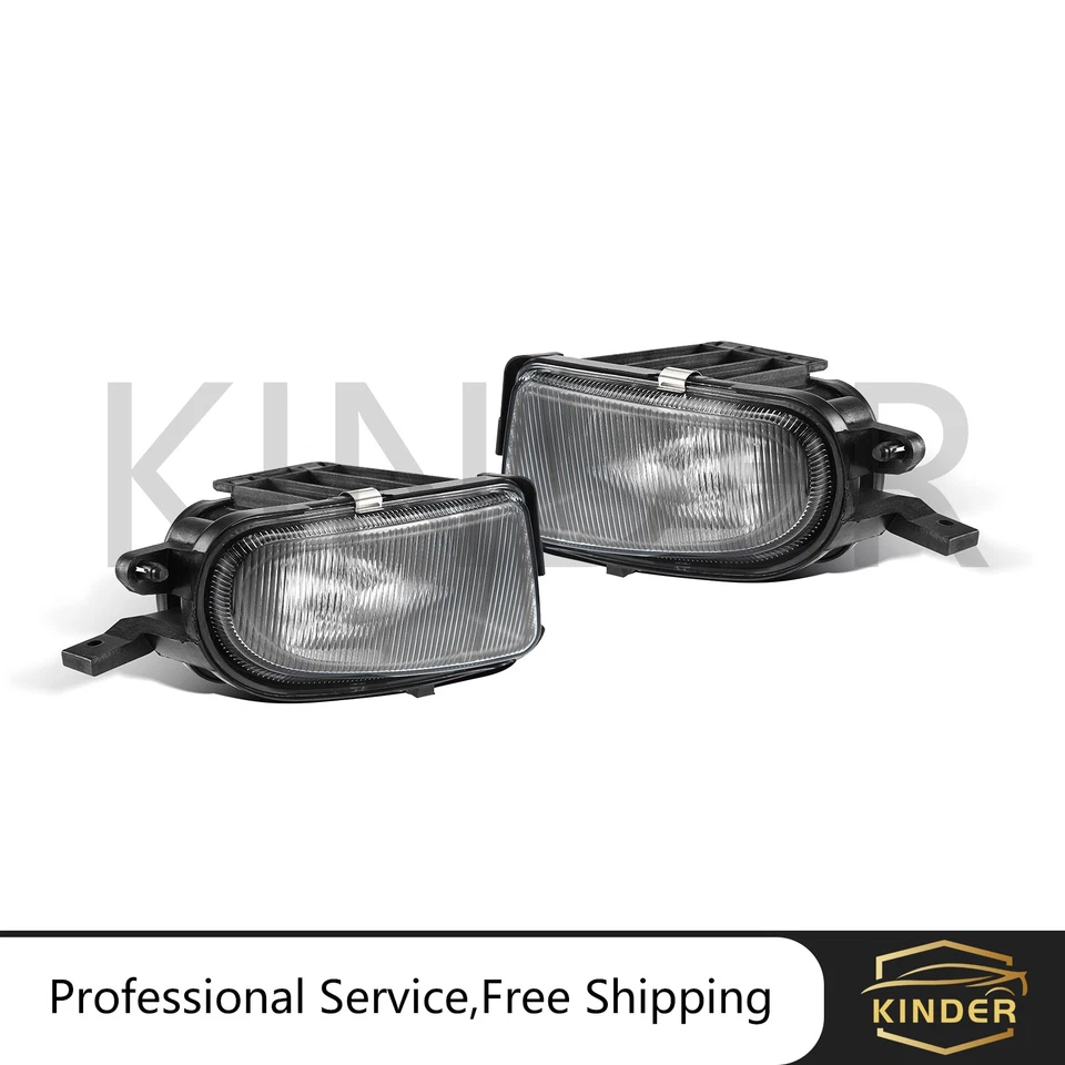 Par de luces antiniebla delanteras para Mercedes-Benz W210 E200 E220 E240 E280 E300 nuevas Foto 2 de 4