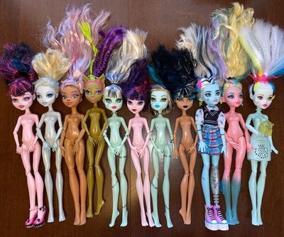Monster High Doll Lot Draculaura 1600 Freaky Fusion Lagoona Frankie Cleo de Nile