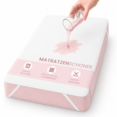 Matratzenschoner Wasserdicht Matratzenauflage  Hochwertiger Matratzenschutz Bett
