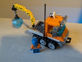 LEGO CITY LOT: Tow Truck, Crawler, Snowmobile (7638 60033 60032) w/Instructions