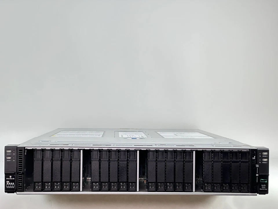 HPE Apollo n2600 Gen10 Plus 24x SFF SAS/SATA/NVMe U.3 Chassis No PSU No Nodes - Image 2 of 4