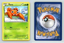 Paras #1/162 XY Breakthrough Common 2015 Pokemon TCG Card