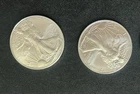 Lot Of (2) 2026 American Silver Eagle 1 oz coins